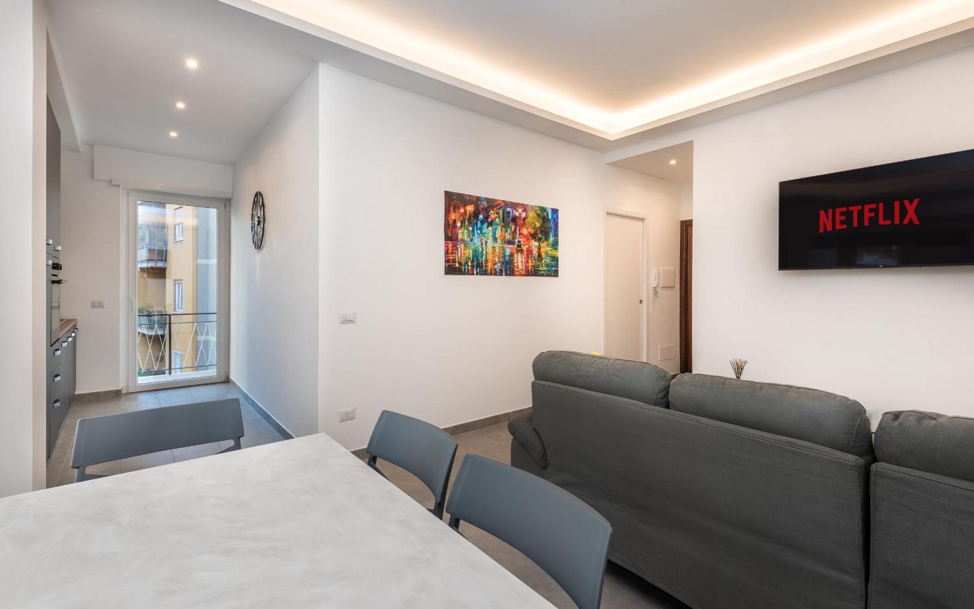 Ponte Milvio, Flat Moderno Con Ac, Wi-fi, Netflix * Roma